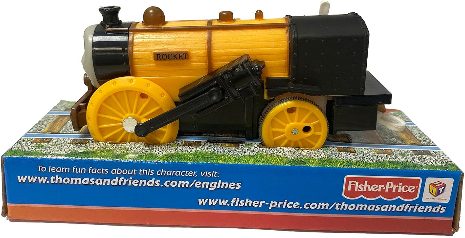Juego de juguete motorizado con motor de tren de cohete, juego de juguetes para amigos de tren a batería, juguetes de tren para niños pequeños para