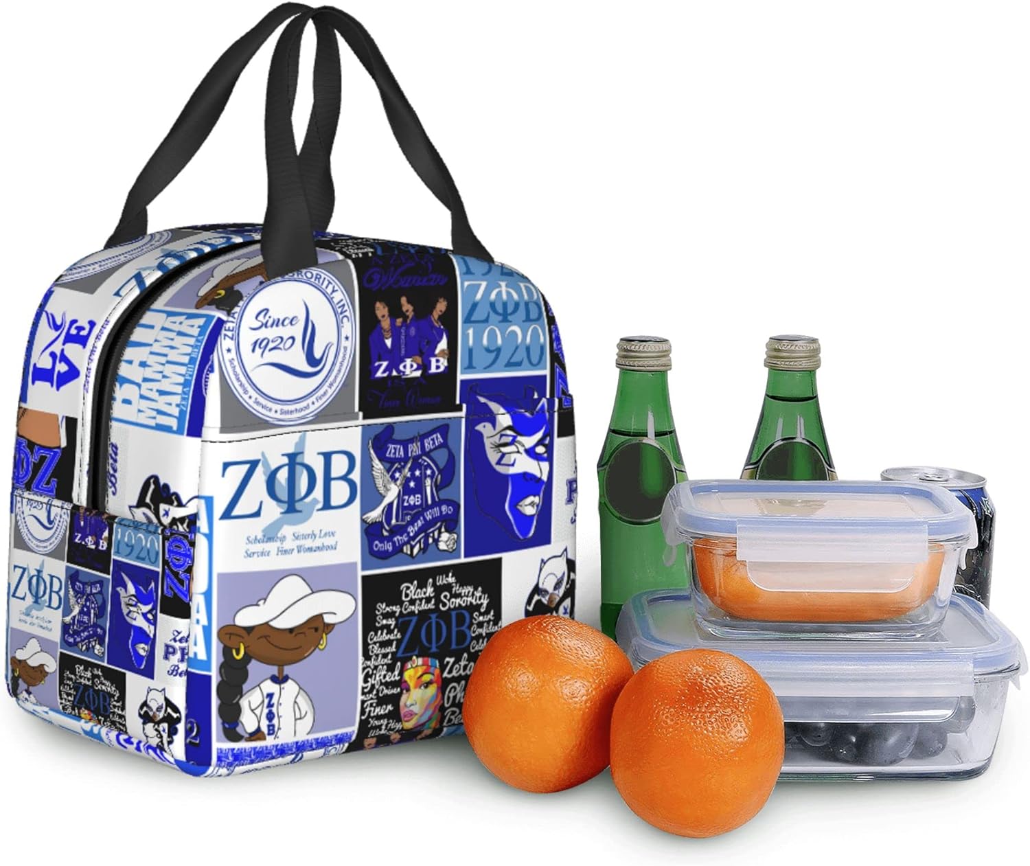 Bolsas de almuerzo portátiles aisladas para mujer, reutilizable, a prueba de fugas, bolsa de almuerzo para viajes, playa, picnic, trabajo, hermanas,