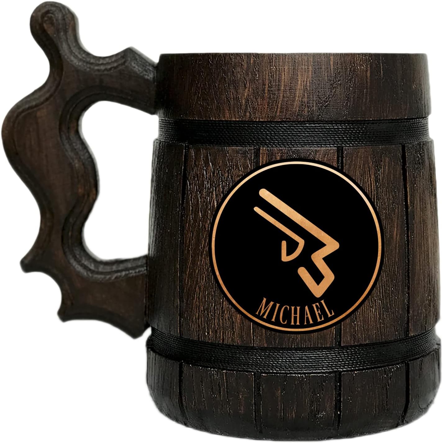 ffxiv Machinist – Taza de madera con jarro de madera. Regalo para jugadores. Jarro de cerveza de madera personalizada. Regalo personalizado para él,