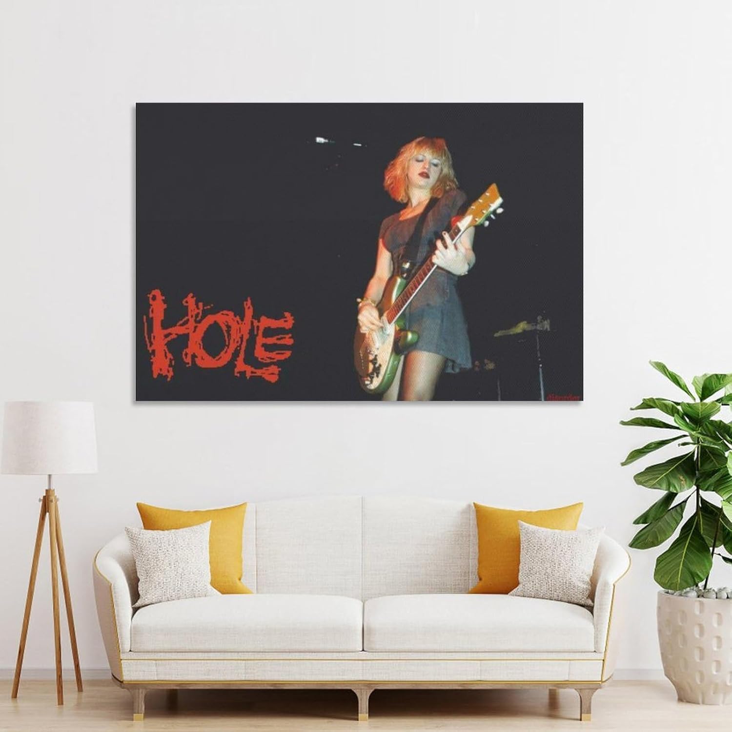 VERMIS Póster de amor con agujero de Courtney para pared, pintura artística decorativa, sala de estar, dormitorio, regalo, sin marco, estilo sin