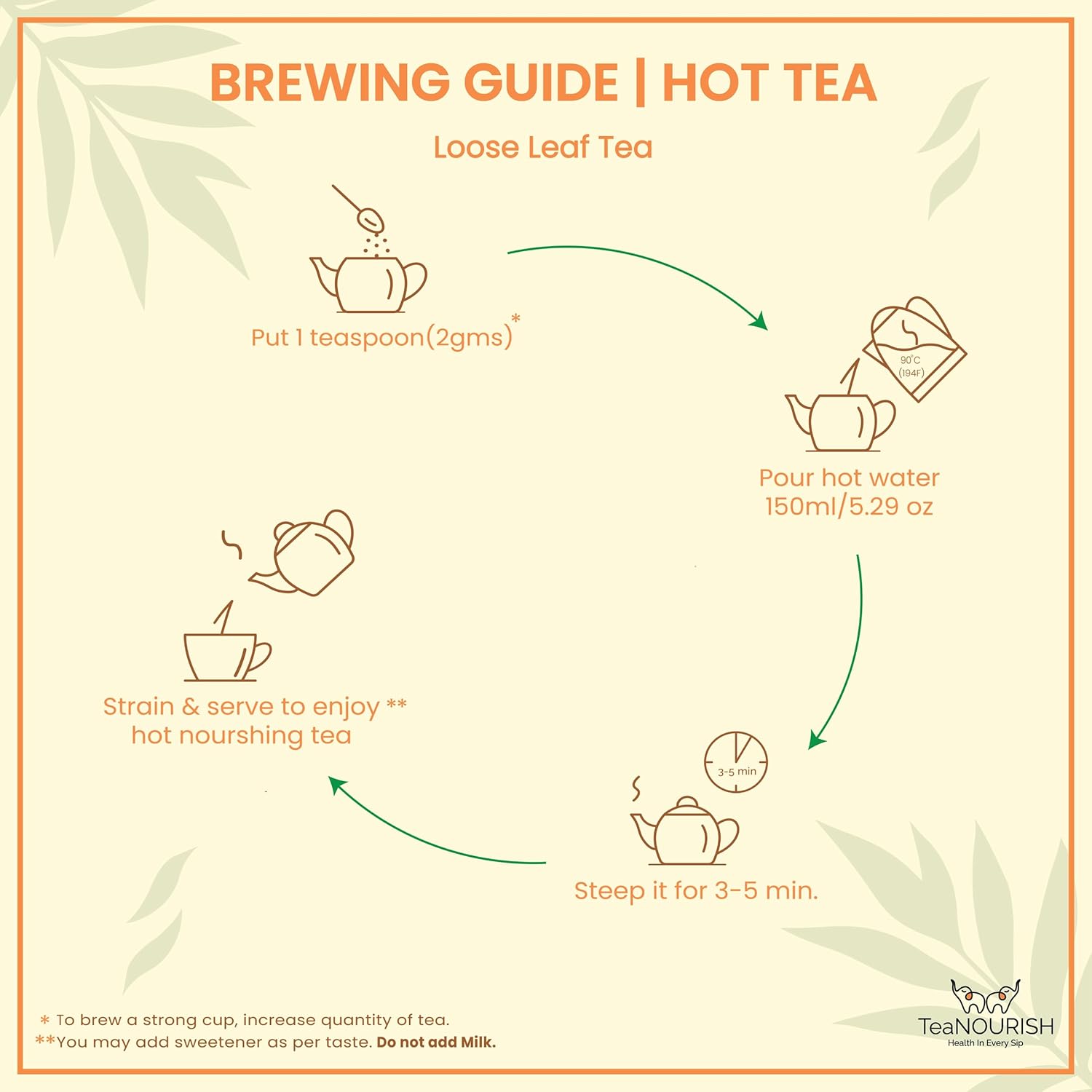 TeaNOURISH Simply Chamomile – Té de hierbas  Tisana calmante y relajante  Remedio natural para dormir  Stress Buster  Sin cafeína  Ingredientes 100%