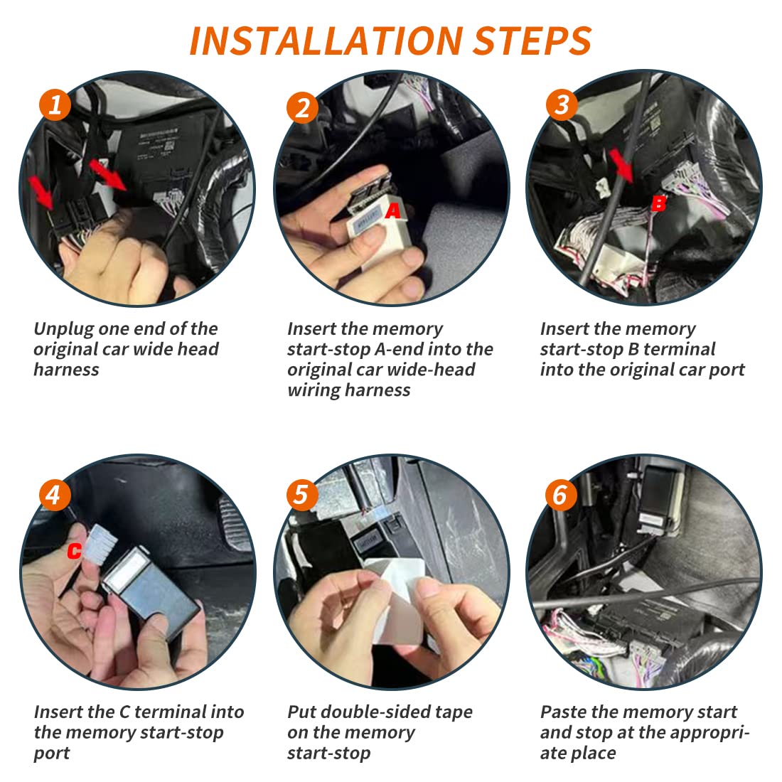Auto Start Stop Eliminator 2021-2024 Bronco Auto Start Stop EliminatorEliminadorDesactivarCancelar Cable del dispositivo (no apto para Bronco