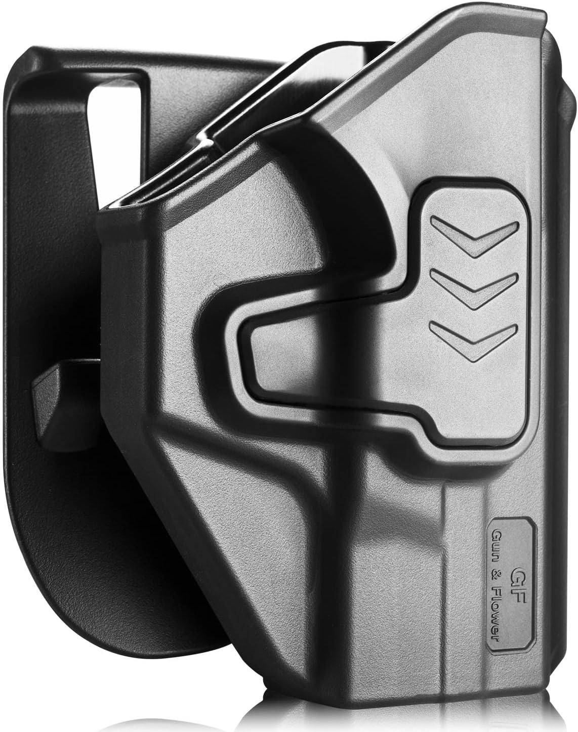Funda M&P Shield de 0.354 in, funda OWB para mano derecha Smith & Wesson M&P Shield de 0.354 in.40M2.0-3.1 pulgadas. Funda de paleta para cintura