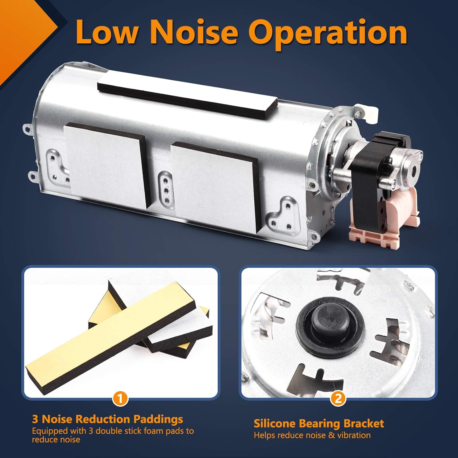 Criditpid FBK-100, FBK-200, FBK-250, BLOT – Ventilador de repuesto para Lennox, Superior, Monessen, Majestic, Astria, Vermont Castings, Martin
