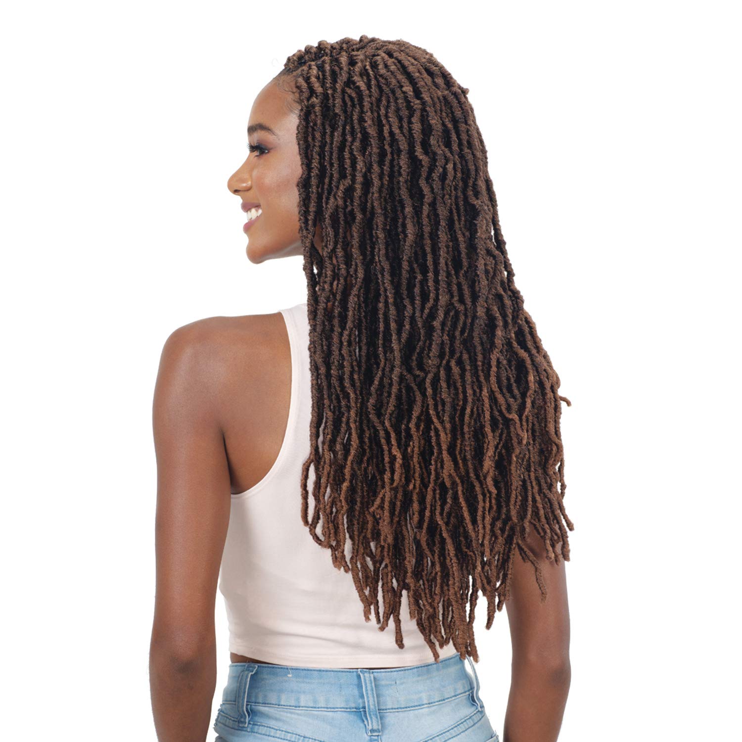 FreeTress – Trenzas de ganchillo 3X Bona Loc de 18 pulgadas (T30)
