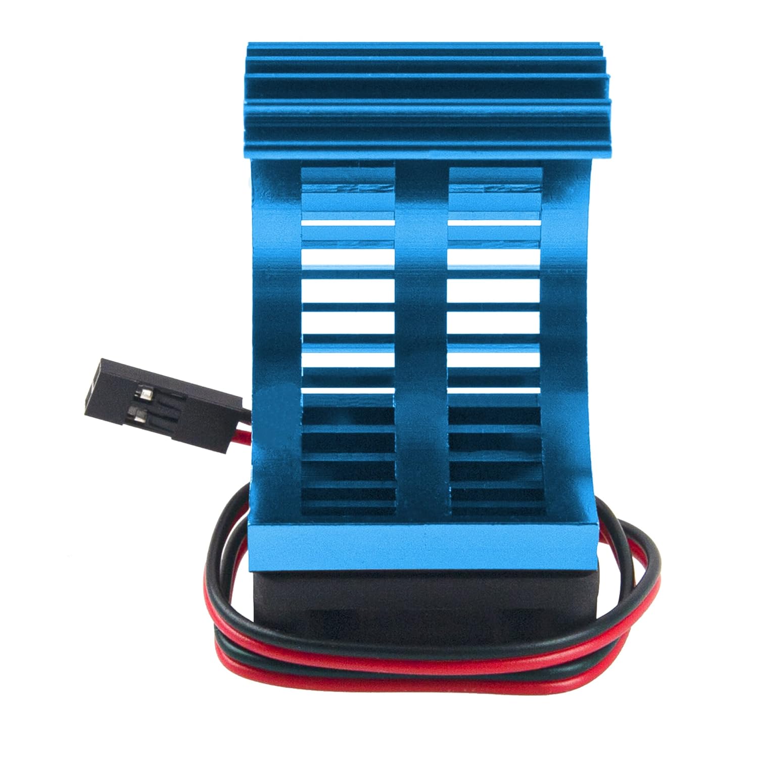 Vgoohobby Disipador de calor de motor RC 540 545 550 sin escobillas cepillado con ventilador de enfriamiento de 5-6 V compatible con Traxxas HSP HPI