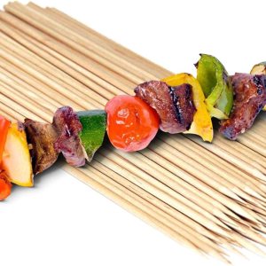 Paquete de 500 Brochetas de bambú de 10 pulgadas para barbacoa para Shish Kabob, fondue, satay, parrilla al aire libre, malvavisco, aperitivo, Paquete de 500 Brochetas de bambú de 10 pulgadas para barbacoa para Shish Kabob, fondue, satay, parrilla al aire libre, malvavisco, aperitivo,