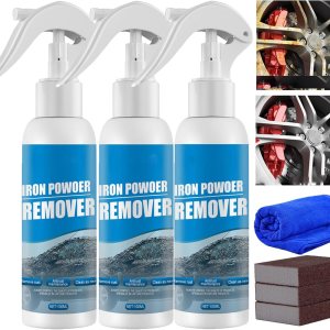 KCRPM Removedor de polvo de hierro, removedor de hierro 2023 para detalles del automóvil, 3.5 onzas líquidas, espray removedor de óxido para metal, KCRPM Removedor de polvo de hierro, removedor de hierro 2023 para detalles del automóvil, 3.5 onzas líquidas, espray removedor de óxido para metal,