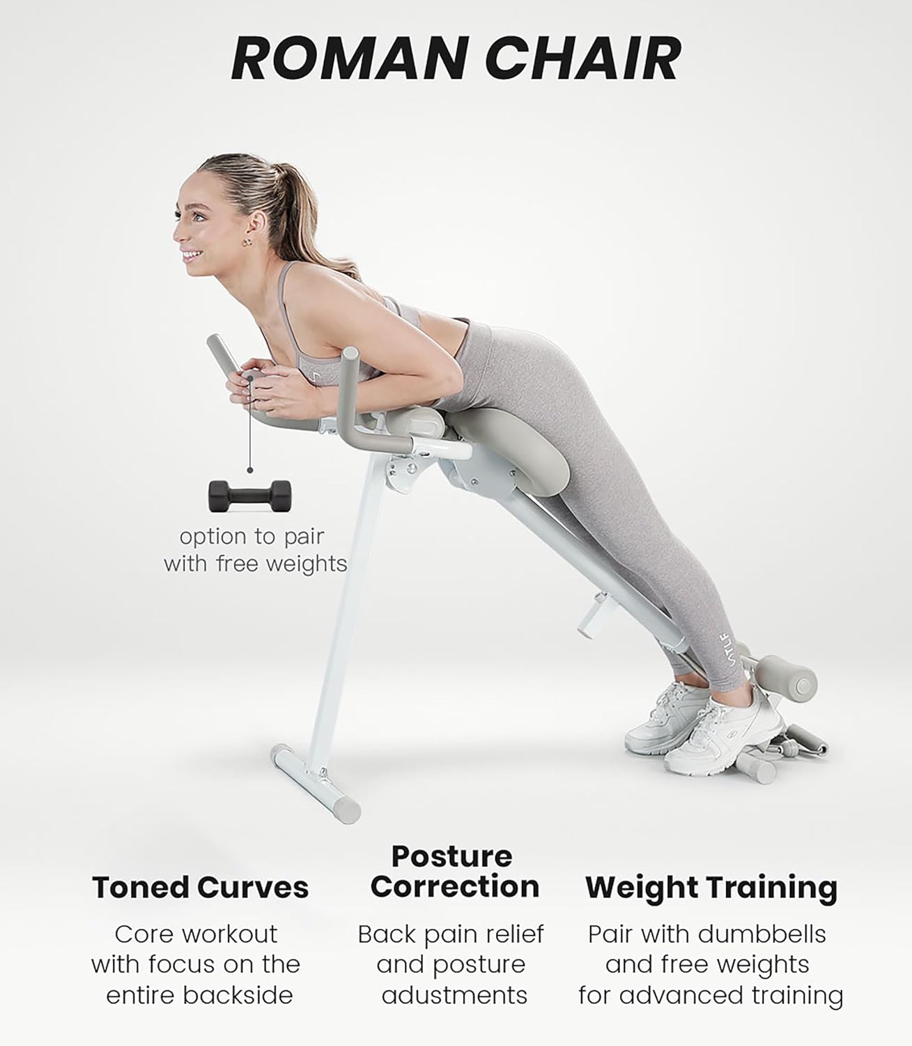WONDER CORE Equipo de entrenamiento Pro Max Gimnasio en casa, equipo de ejercicio 4 en 1 máquina de remo, máquina de prensa de piernas, máquina