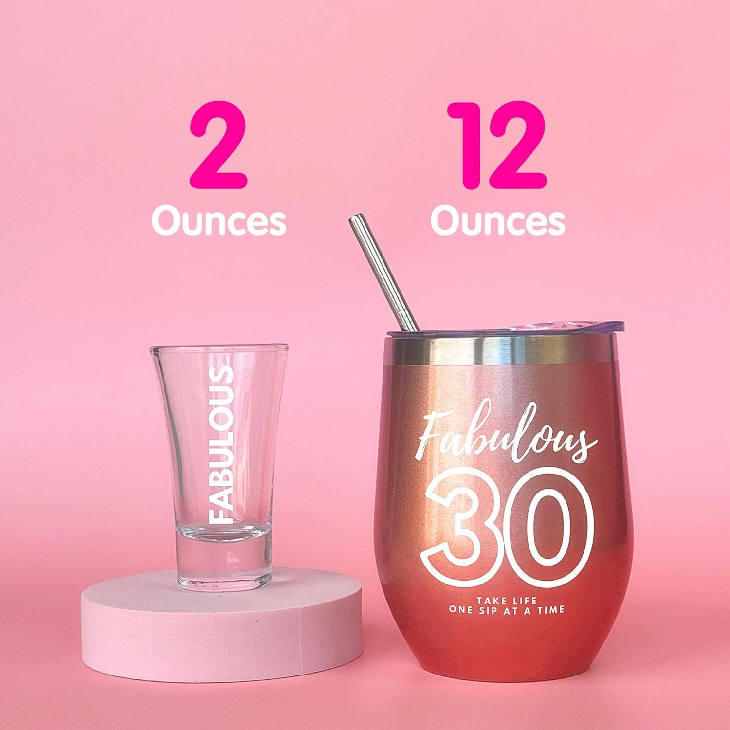 Regalos de cumpleaños número 30 para mujeres, vaso de vino 1993 y vaso de chupito, ideas divertidas para regalos de cumpleaños, saludos a ella,