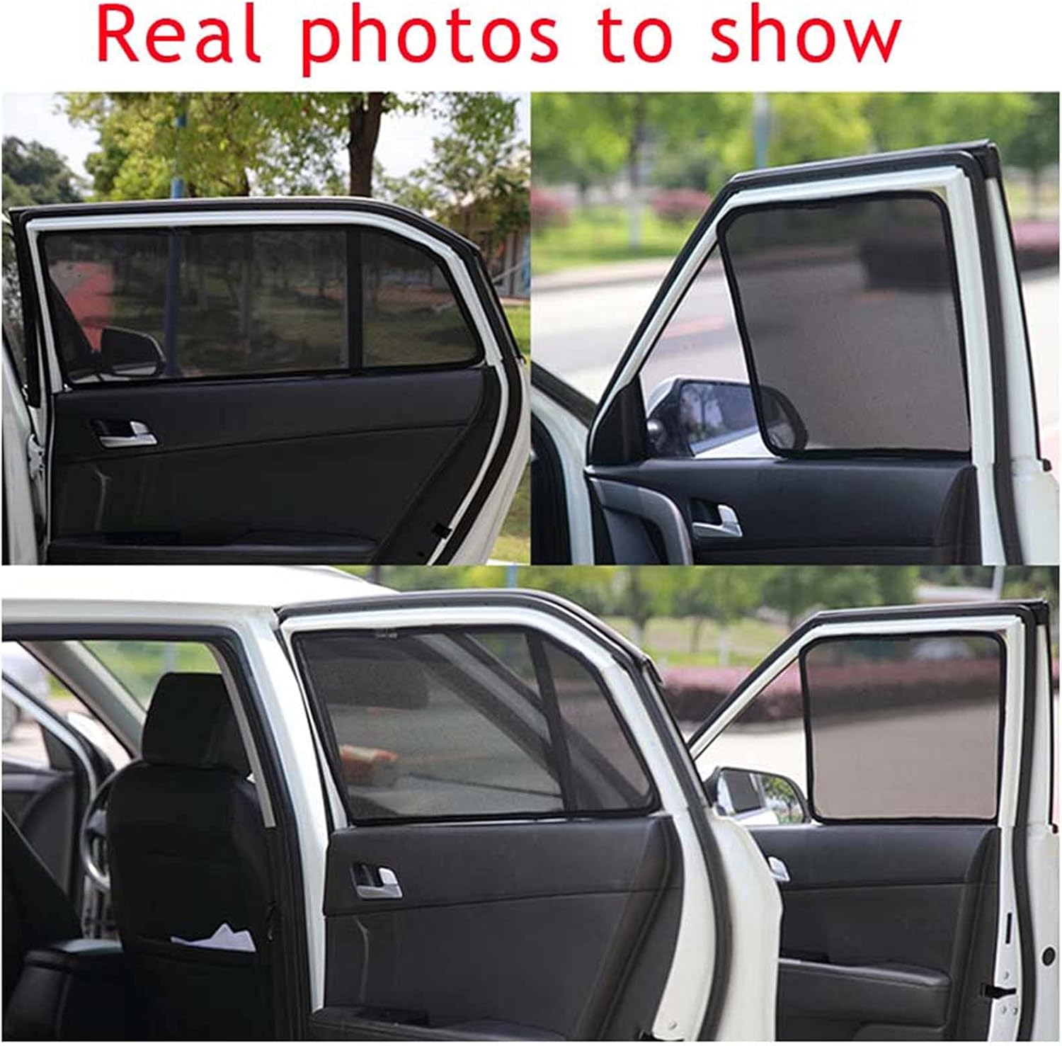 Para Mazda2 Hatchback 2014-2018. Pantalla magnética para ventana lateral de automóvil para niños, cortina de automóvil, ventanas laterales,