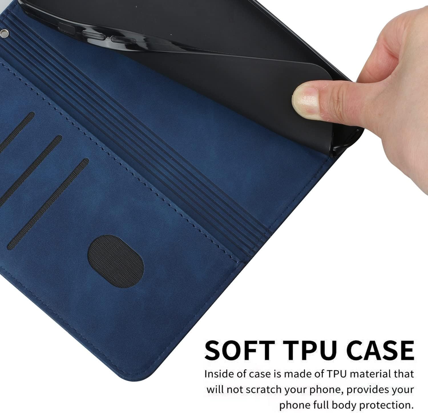 Funda tipo cartera compatible con Xiaomi Poco X3Poco X3 ProPoco X3 NFC, compatible con Xiaomi Poco X3 NFC funda TPU a prueba de golpes funda