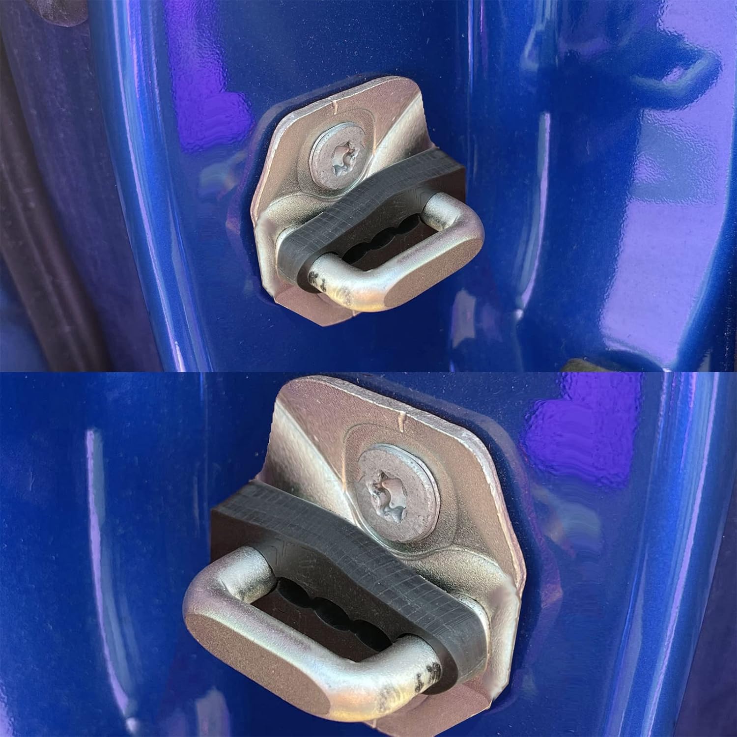 Cerradura de puerta de coche amortiguador para Ford Focus 3 Kuga 2 escape borde traqueteo gritos silenciosos ruido sordo insonorización