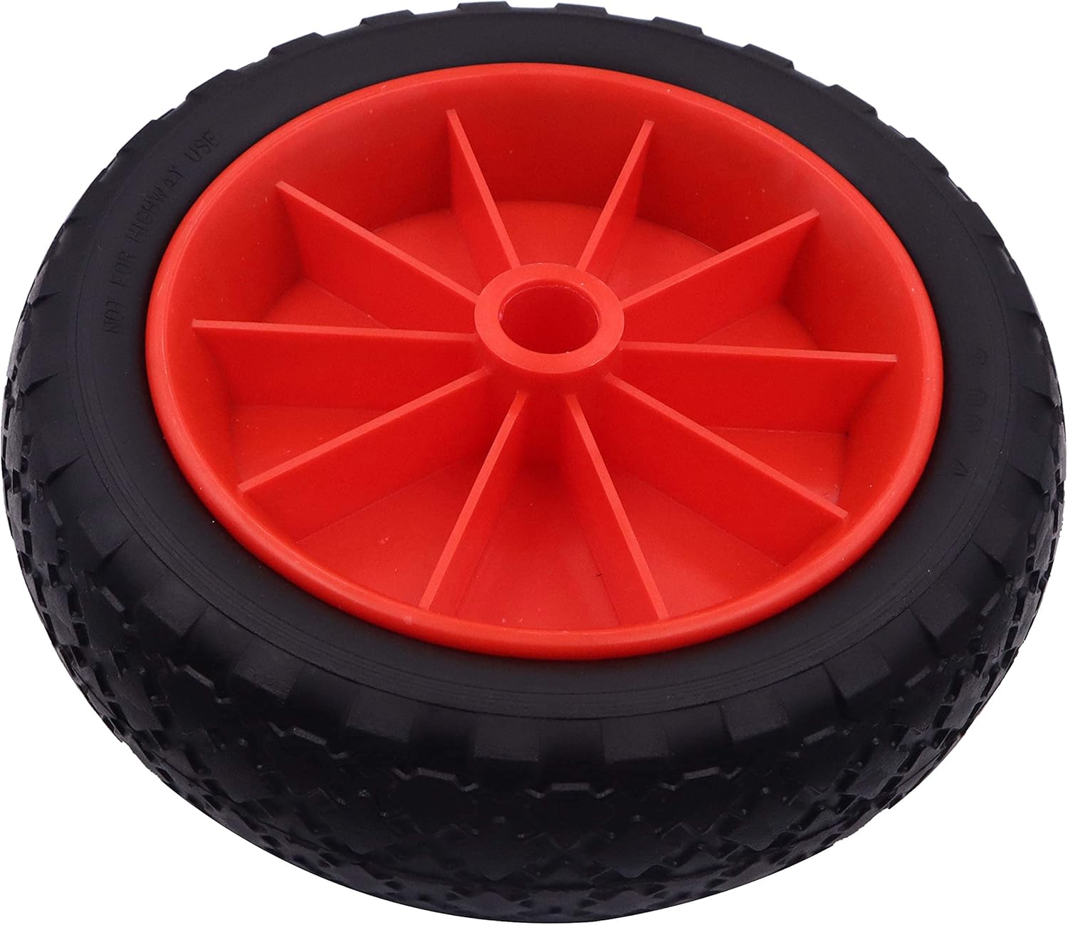 METER STAR 2 ruedas de carrito de kayak de 10 pulgadas, rueda de neumático a prueba de pinchazos para kayak, canoa, carrito de repuesto, diámetro