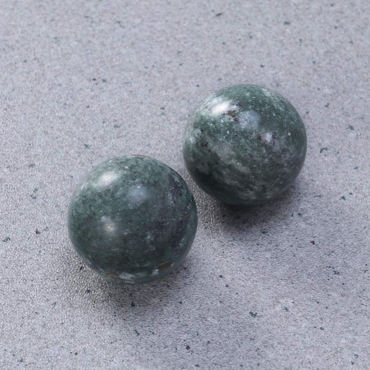 Beavorty Herramientas de mano Sec JuguetesMujeres 2 Unids Ejercicio Chino Baoding Bolas Jade Masaje Bolas Masaje Mano Bolas de Estrés de Mano