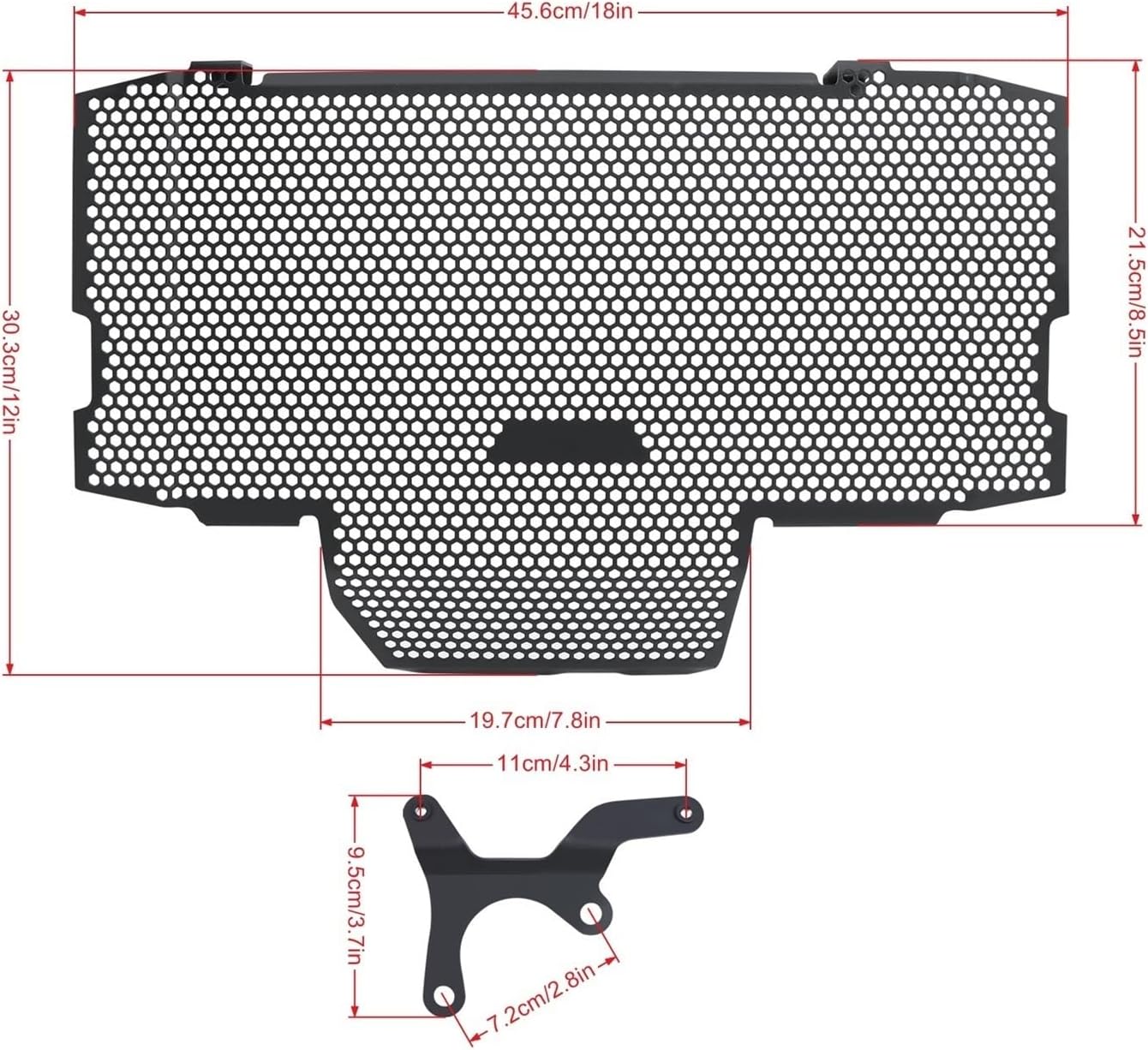 Motorcycle Radiator Grill Cover Guards Cooler Grille Protection for Suzuki V-Strom VSTROM 1050XT V-Strom 1050 2020-2023 1050 XT