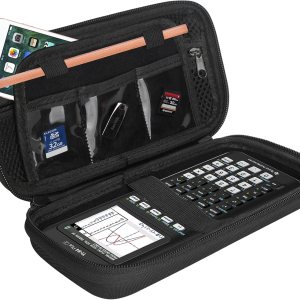 ProCase Funda rígida de EVA para Texas Instruments Ti-84 Plus CE bolsa protectora duradera de almacenamiento de viaje para calculadora gráfica Ti-84 ProCase Funda rígida de EVA para Texas Instruments Ti-84 Plus CE bolsa protectora duradera de almacenamiento de viaje para calculadora gráfica Ti-84