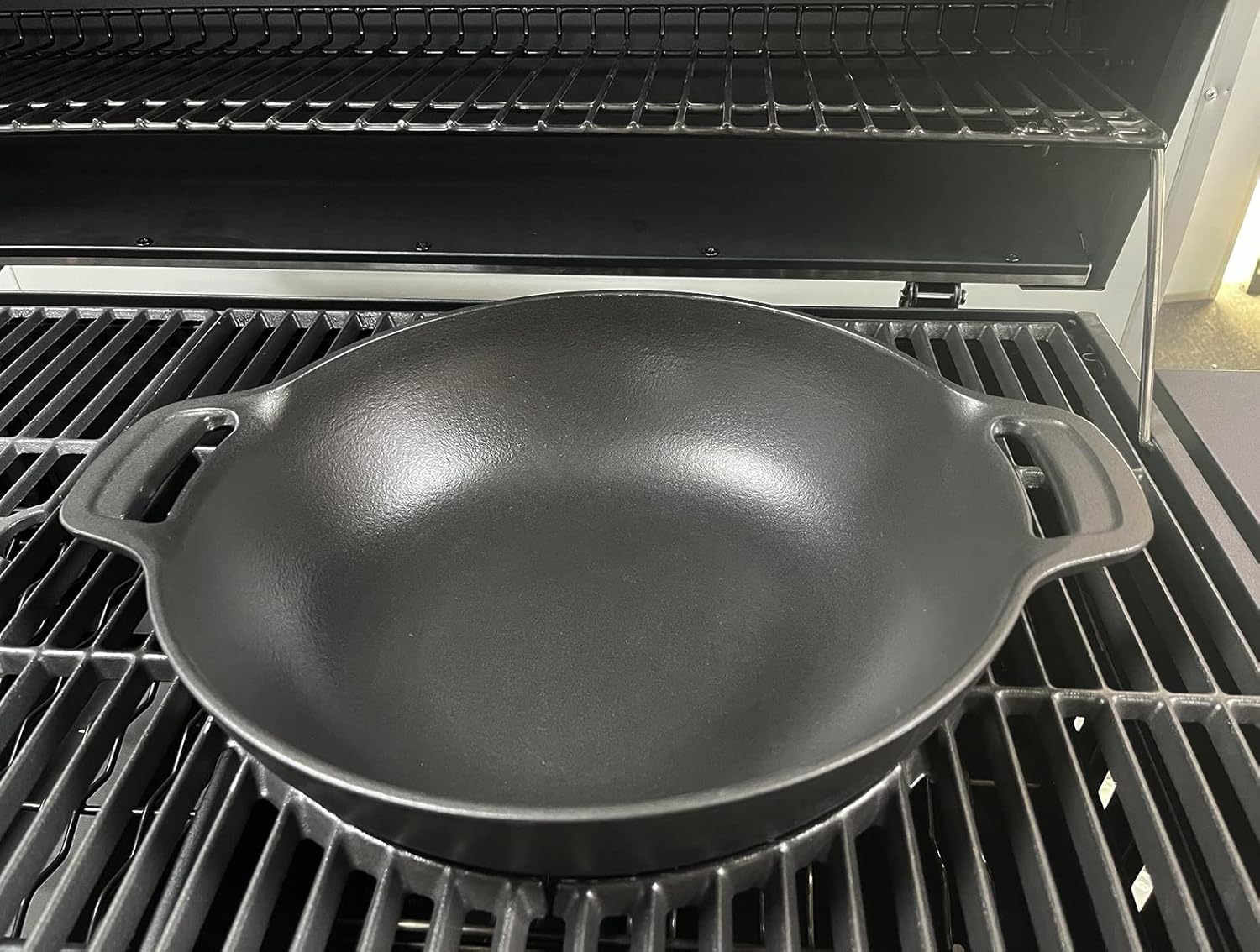 7425 Gourmet BBQ System Wok para Weber Gourmet BBQ System Rejillas de cocina, Weber GS4 Spirit II y I 200300 SER, Weber Genesis II E-310, GBS II LX