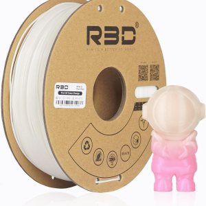 R3D Filamento PLA para impresora 3D, filamento PLA de 0.069 in, carrete de 2.2 libras, precisión dimensional +- 0.001 in, se adapta a la mayoría de R3D Filamento PLA para impresora 3D, filamento PLA de 0.069 in, carrete de 2.2 libras, precisión dimensional +- 0.001 in, se adapta a la mayoría de