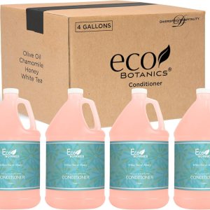 Terra Pure Eco Botanics Acondicionador de hotel  1 galón  Diseñado para rellenar dispensadores de jabón (juego de 4) Terra Pure Eco Botanics Acondicionador de hotel  1 galón  Diseñado para rellenar dispensadores de jabón (juego de 4)