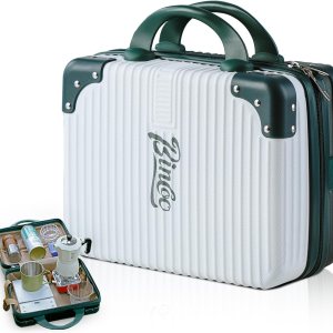 Bincoo Estuche de viaje para cafetera de 10 pulgadas para máquina de café expreso barista, impermeable, bolsa de almacenamiento para cafetera con Bincoo Estuche de viaje para cafetera de 10 pulgadas para máquina de café expreso barista, impermeable, bolsa de almacenamiento para cafetera con