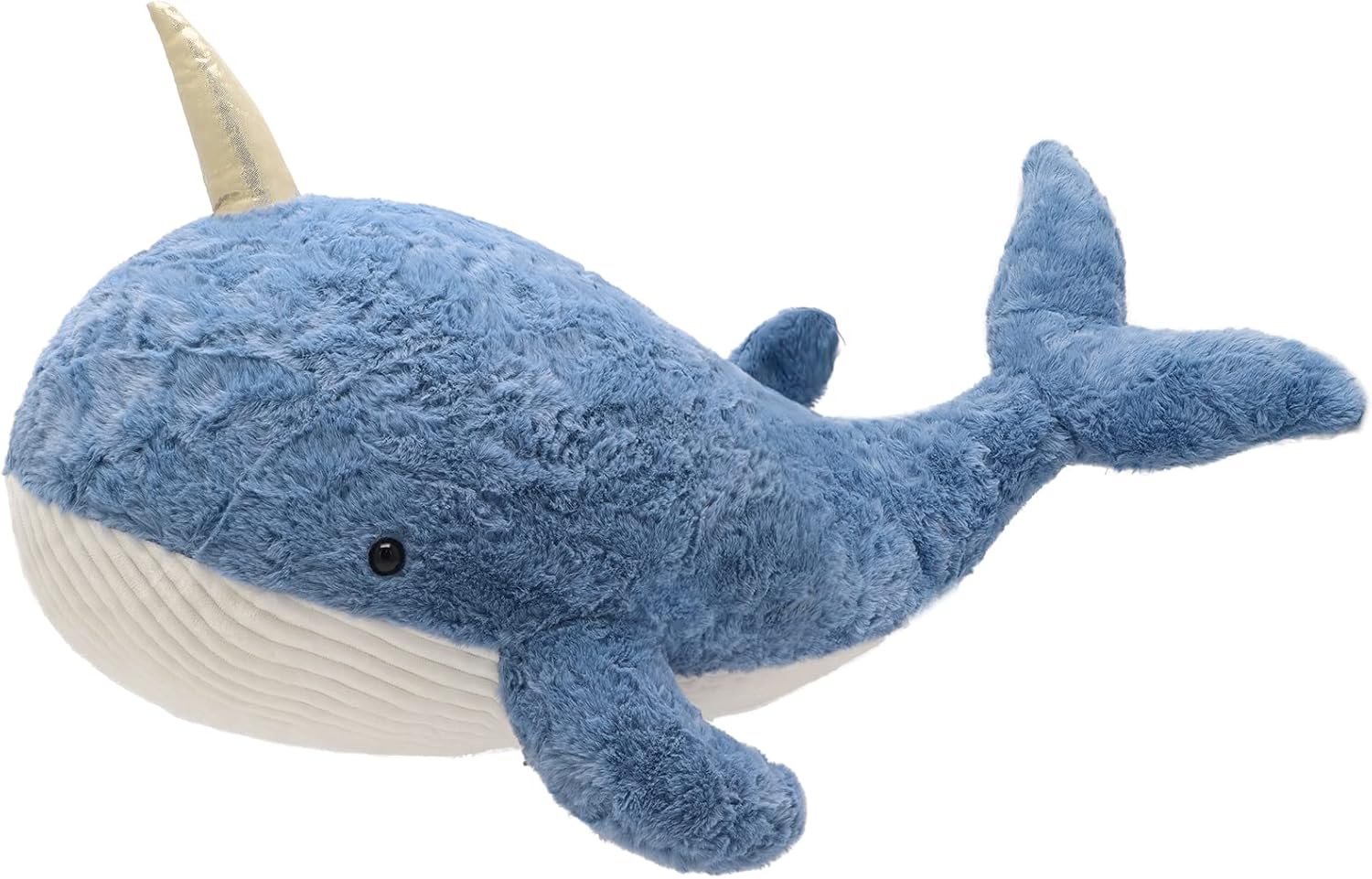 Lopbraa Ballenas de tiburón – Animal de peluche de ballena de peluche, regalo para niños, familia, cumpleaños, Navidad (ballena, 35.5 pulgadas)