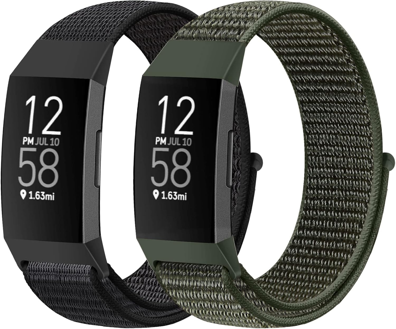 Correas de nailon para reloj, compatibles con Fitbit Charge 4, Charge 3, Edición especial, correa de repuesto suave, deportiva, transpirable con