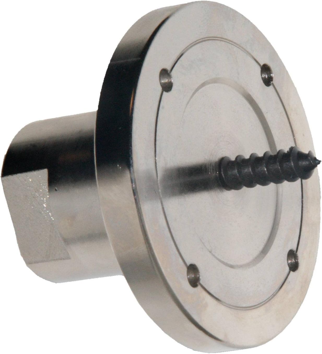 PSI Woodworking CF3SC Placa frontal de torno de 3 pulgadasTornillo para husillo de 1 pulgada x 8 tpi