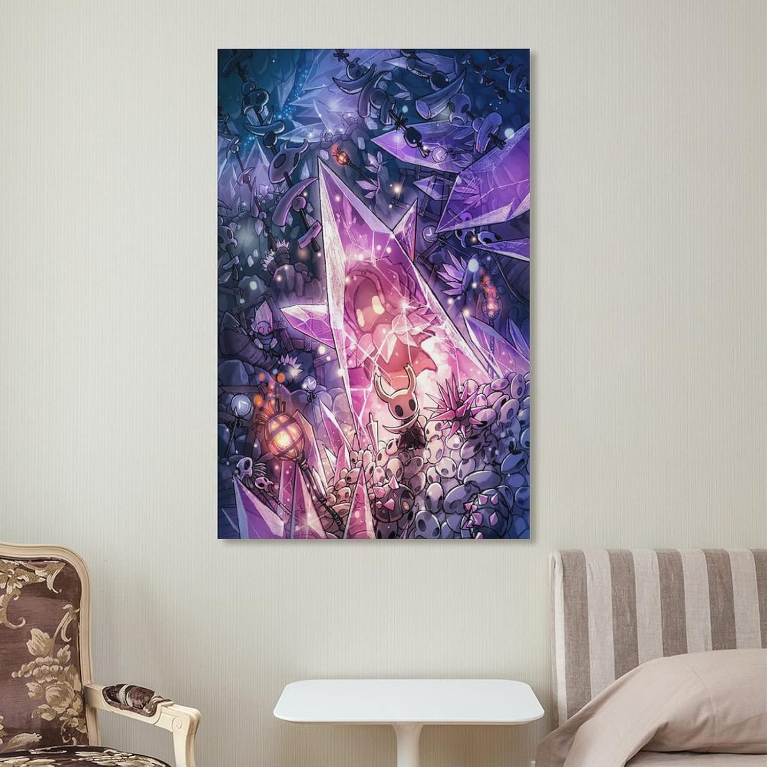 SNKB Póster de caballero hueco, pintura decorativa, lienzo, arte de pared, para sala de estar, dormitorio, 16 x 24 pulgadas (15.7 x 23.6 in)