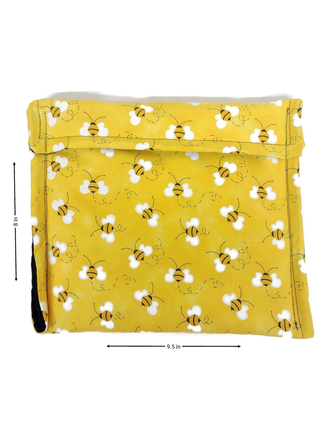 Potato Bag, Microwave Potato Bag, Potato Cooker Bag, Potato Pouch, Baked Potato Bag, Cotton Bag in a Honey Bee Fabric