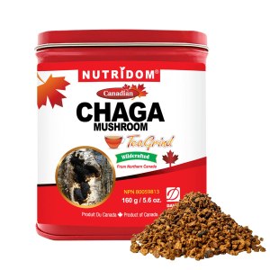 NUTRIDOM CHAGA Mushroom Tea Molind_Wild Harvest_5.64 oz NUTRIDOM CHAGA Mushroom Tea Molind_Wild Harvest_5.64 oz