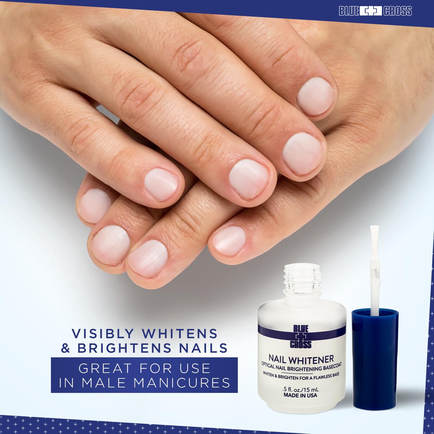 Blue Cross Cuidado profesional de uñas Yello Out – Tóner morado neutralizante de amarillo + capas base ópticas para aclarar uñas, paquete de 2