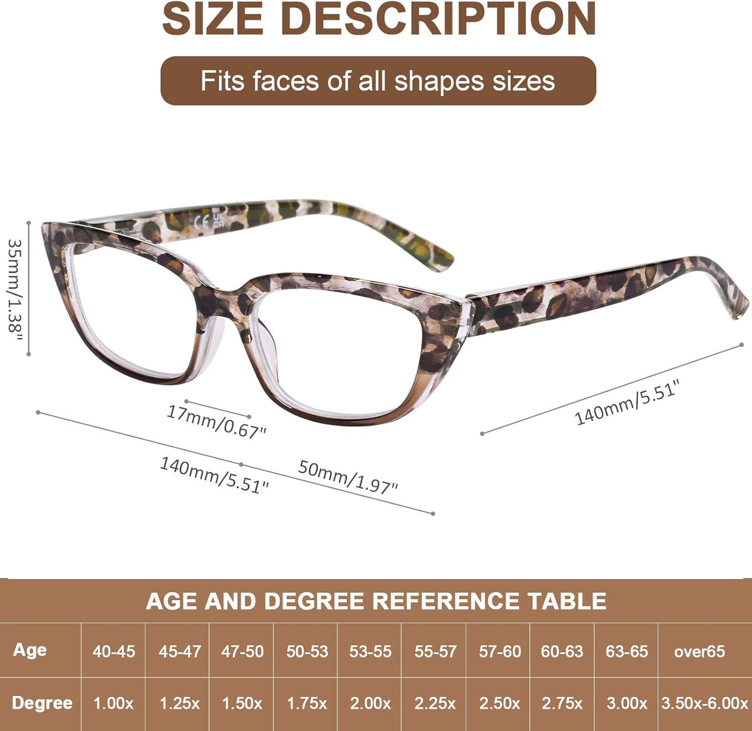 AQWANO Gafas de lectura de diseño elegantes para mujer, bloqueo de luz azul, lectores de computación de ojo de gato, antirreflejos, marcos ligeros y
