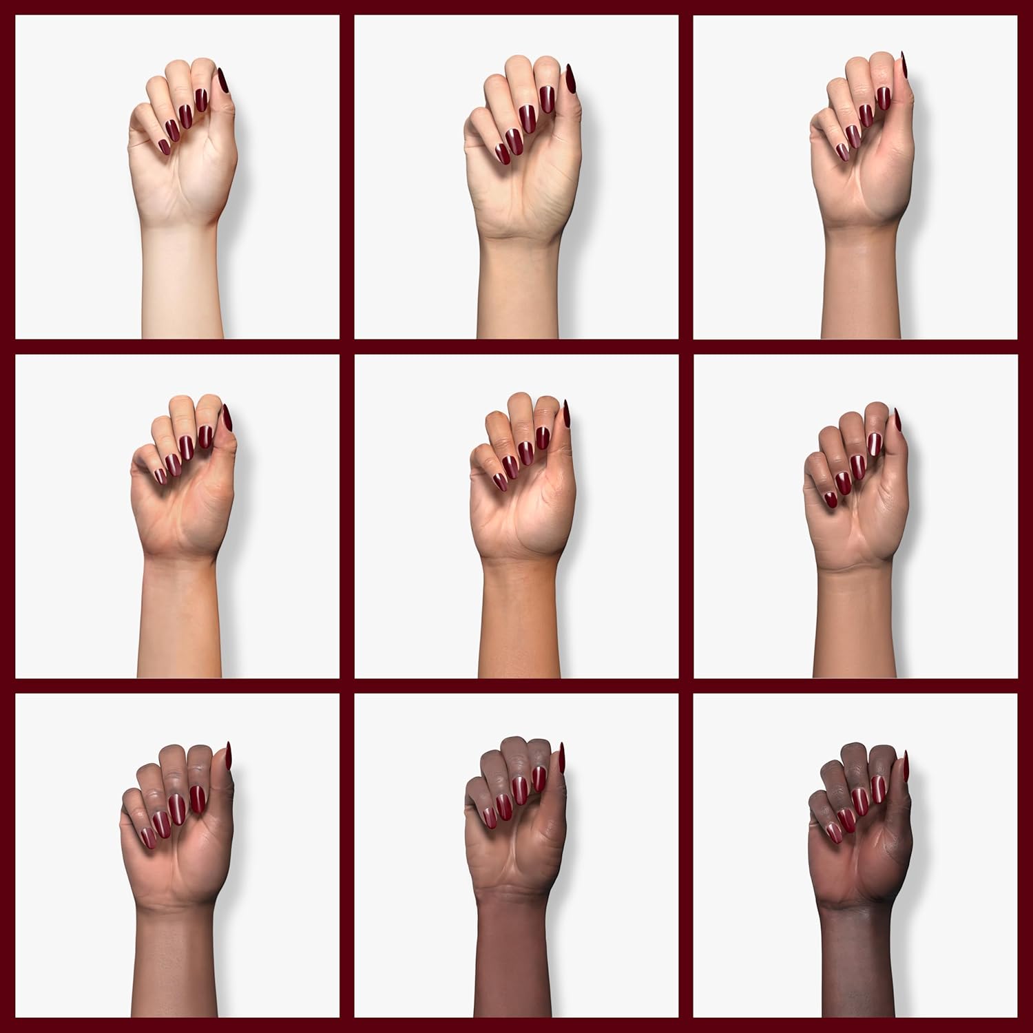 essie – Esmalte de uñas con calidad de centro de manicura, vegano, otoño de 2023, rojo rubí oscuro, Full Blast, 0.46 onzas líquidas