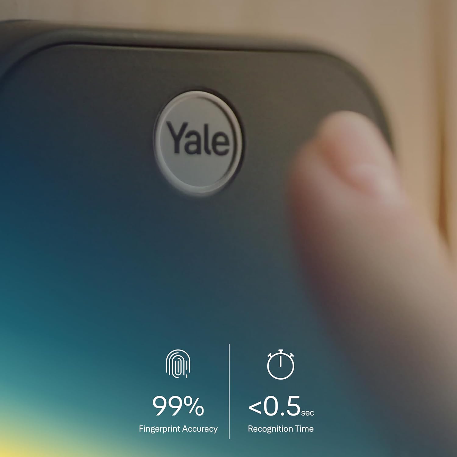 Yale Assure Lock 2 Touch con Wi-Fi (nuevo) – Cerradura inteligente de huellas dactilares sin llave en níquel satinado – YRD450-F-WF1-619
