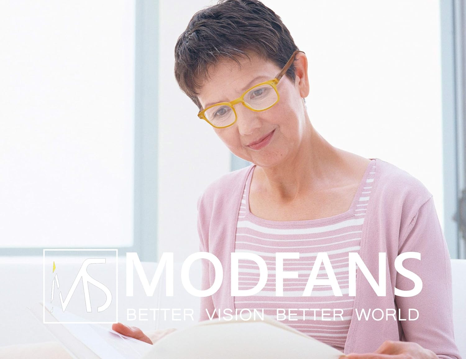 MODFANS Paquete de 4 lentes de lectura con bisagras de resorte de aspecto de madera para hombres y mujeres