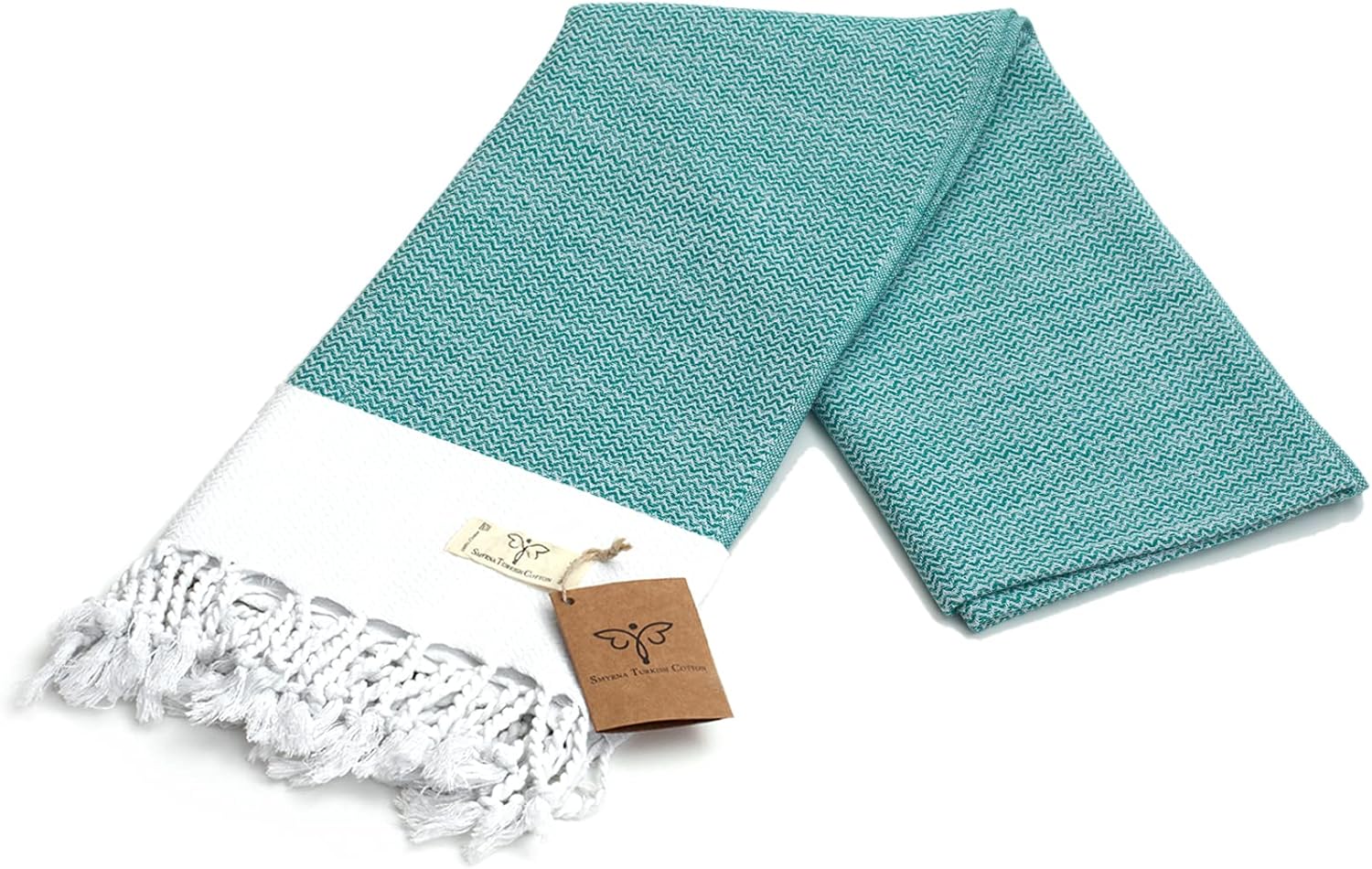 Smyrna Orientina Series – Toalla de playa turca original, 100% algodón, prelavada, 37 x 71 pulgadas, toalla de baño peshtemal y turca para spa,