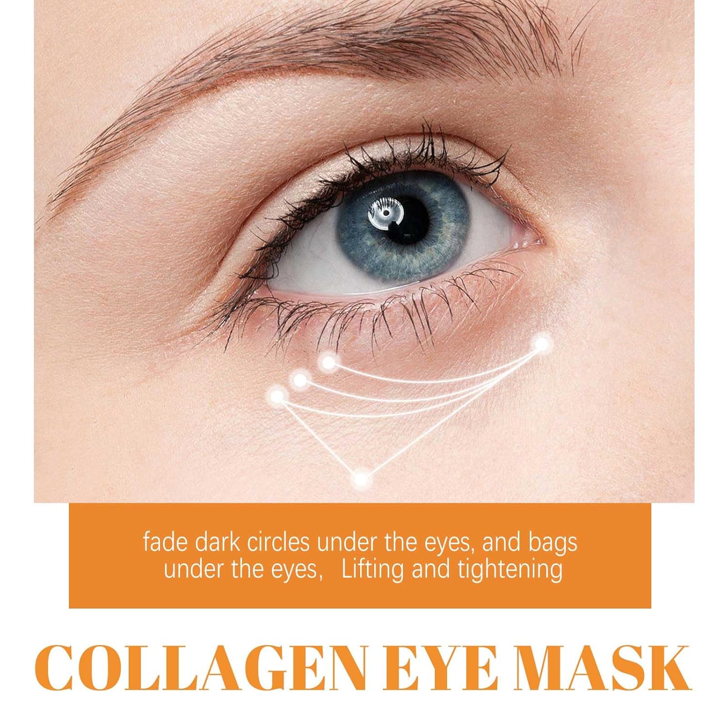 Collagmask – Máscara de película de colágeno, máscara facial de película de colágeno, película soluble en colágeno, levantamiento antiarrugas,