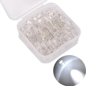 Luces LED de 0.197 in, 80 diodos LED blancos de 0.197 pulgadas que emiten surtidos, mini bombilla redonda de 0.197 pulgadas (0.197 in, colores Luces LED de 0.197 in, 80 diodos LED blancos de 0.197 pulgadas que emiten surtidos, mini bombilla redonda de 0.197 pulgadas (0.197 in, colores