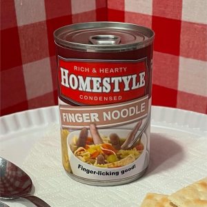 Etiquetas novedosas para latas de sopa de fideos de dedo, regalo de broma divertido decoraciones de fiesta, suministros y recuerdos cumpleaños, Etiquetas novedosas para latas de sopa de fideos de dedo, regalo de broma divertido decoraciones de fiesta, suministros y recuerdos cumpleaños,