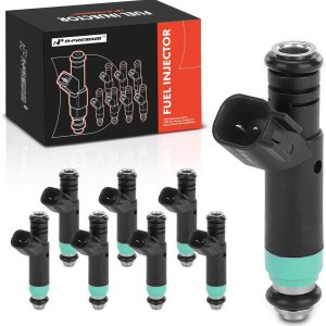 A-Premium Inyectores de combustible compatibles con Chrysler Aspen y Dodge Ram 1500, Durango, Dakota y Jeep Grand Cherokee, Commander y Mitsubishi A-Premium Inyectores de combustible compatibles con Chrysler Aspen y Dodge Ram 1500, Durango, Dakota y Jeep Grand Cherokee, Commander y Mitsubishi