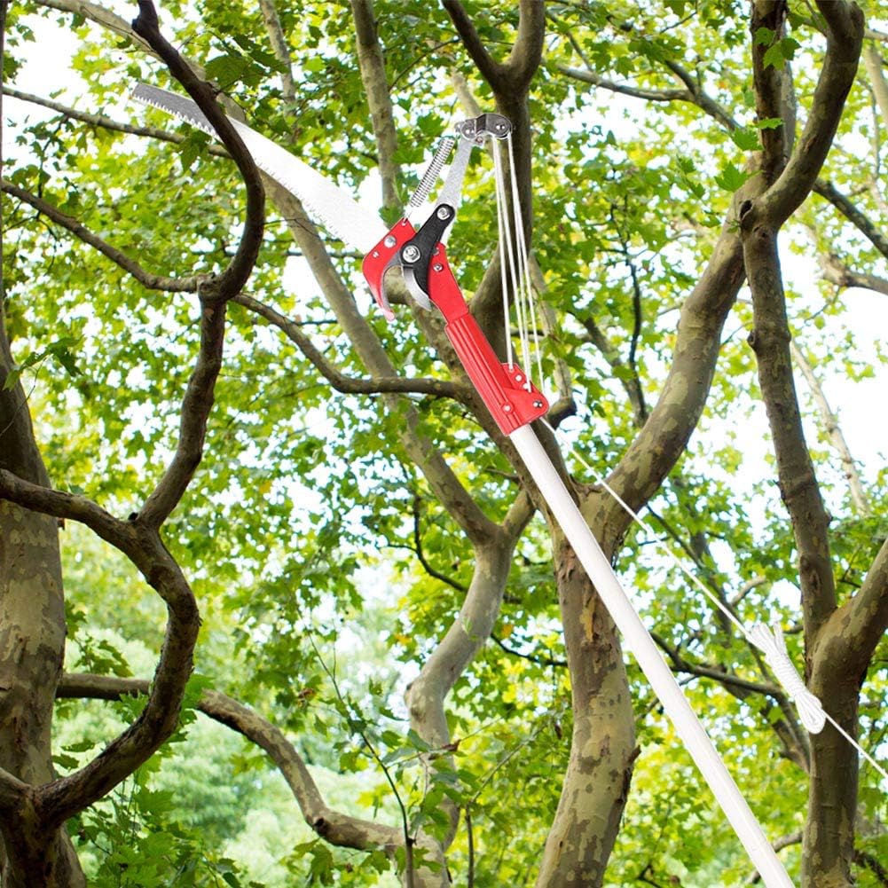 Herramienta de corte de poda de jardín, podadora, podadora de alta altitud, árbol de 14 pulgadas para tijeras de podar, cortadoras de utensilios,