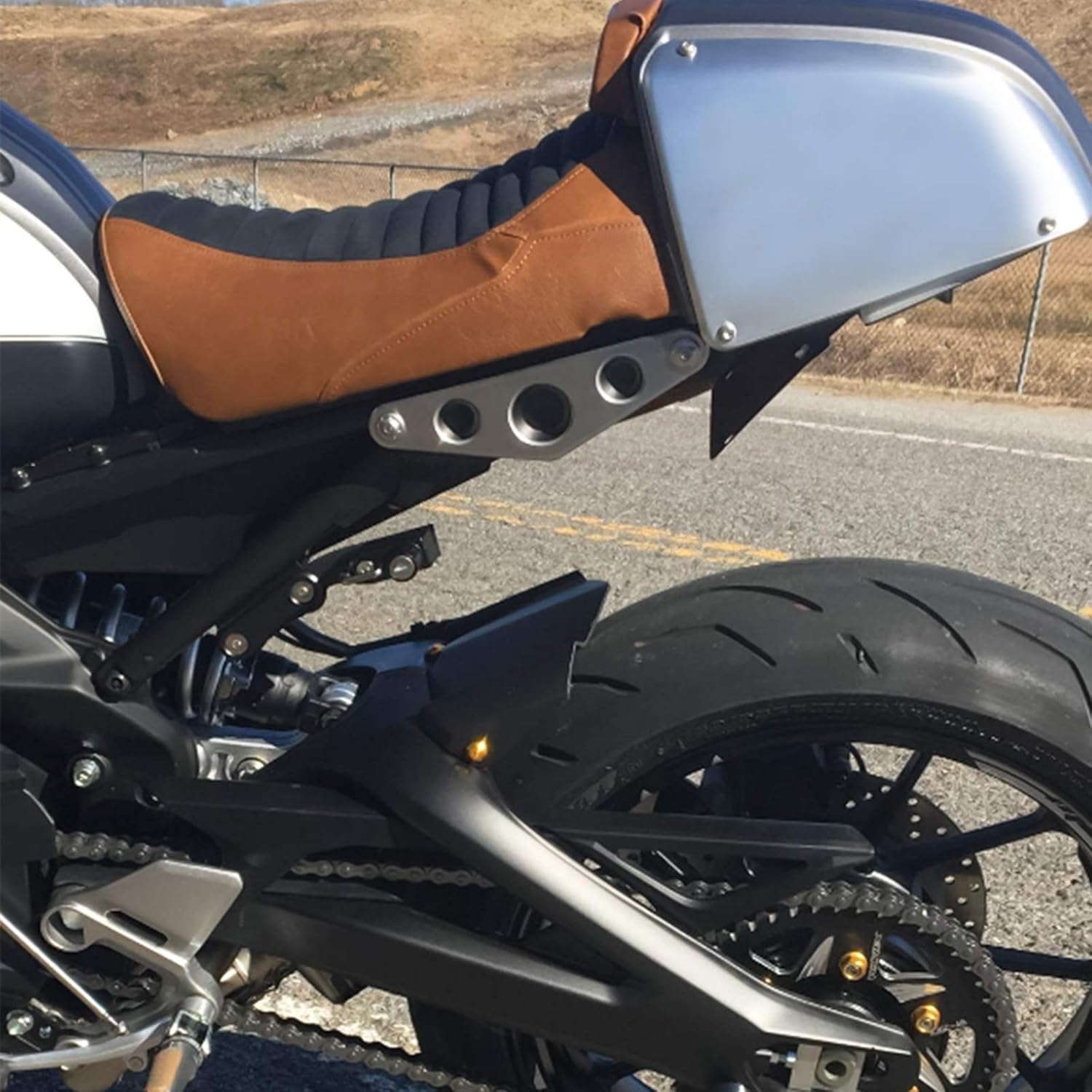 GUAIMI – Cerradura antirrobo para casco de motocicleta, cerradura de seguridad para casco XSR900 2015-2016 MT-09 2013-2017 FZ-09 2013-2017 FJ-09
