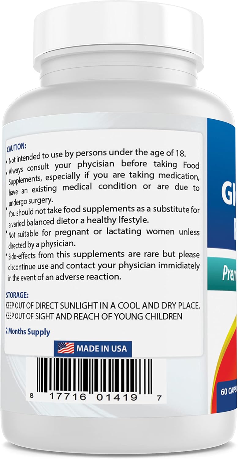 Best Naturals L-Glutatión 250 mg 60 Cápsulas