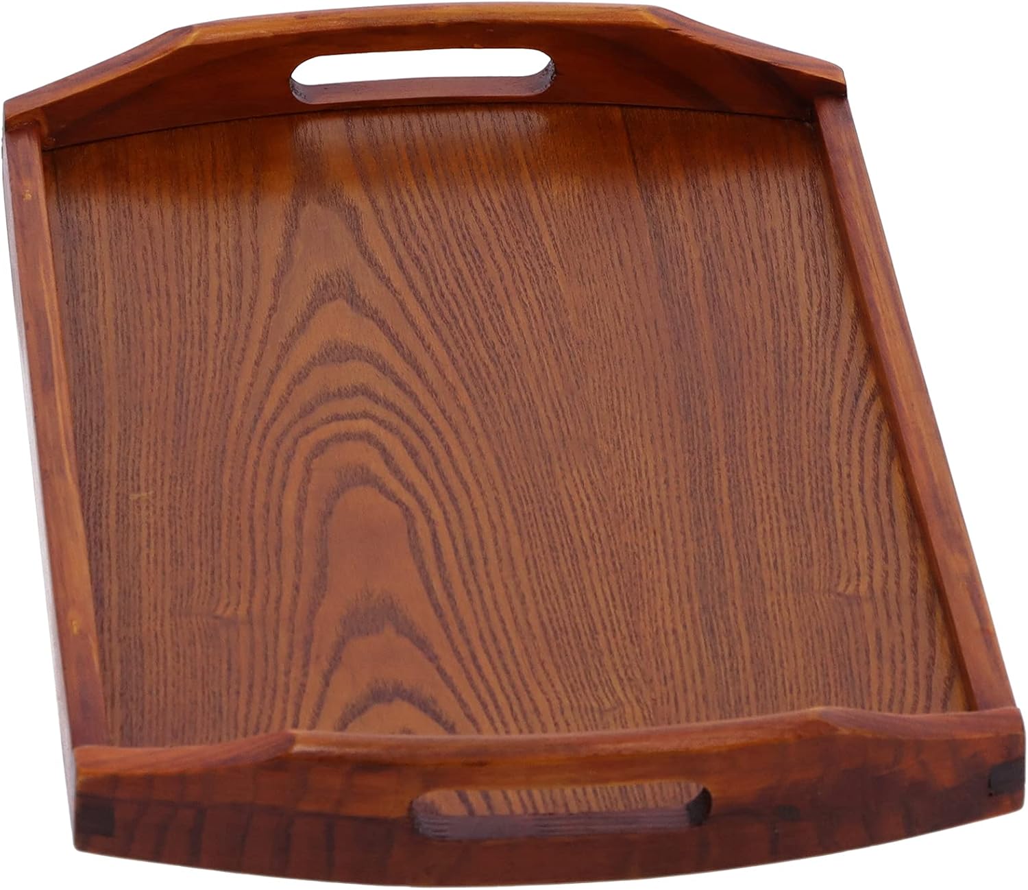 Bandeja rectangular de madera para servir comida sushi plato decoración aperitivos seco pastel bandeja postre plato estilo japonés para