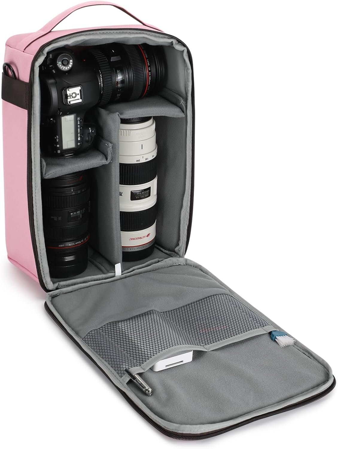 G-raphy Bolsa para cámara DSLR SLR SLR Bolsa de protección sin espejo para cámaras (Nikon, Sony Olympus, Canon, Kodak, Fujifilm, Panasonic, etc.,