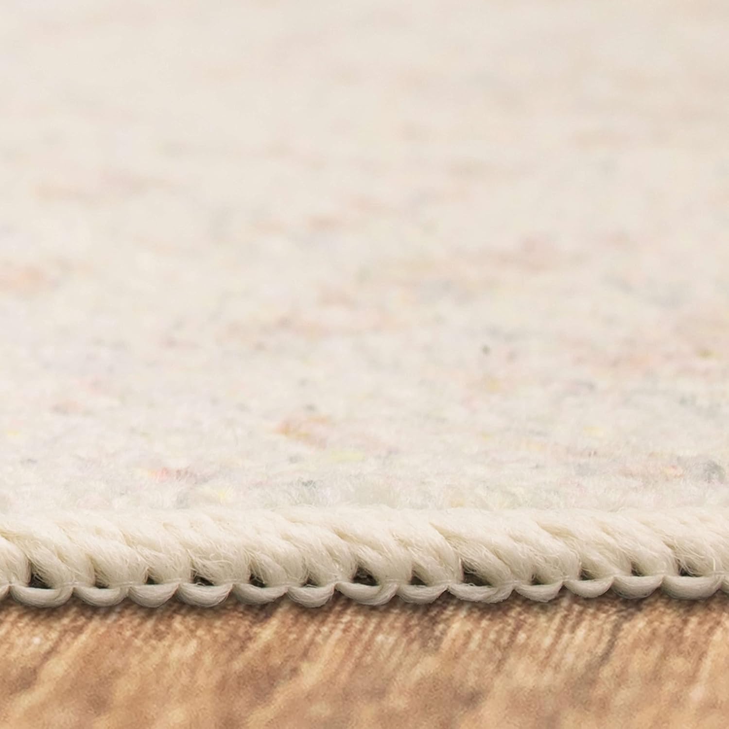 Mohawk Home Zig Zag – Alfombra de área a rayas color crema marfil de 4 x 6 pies, perfecta para entrada, lavandería, pasillo