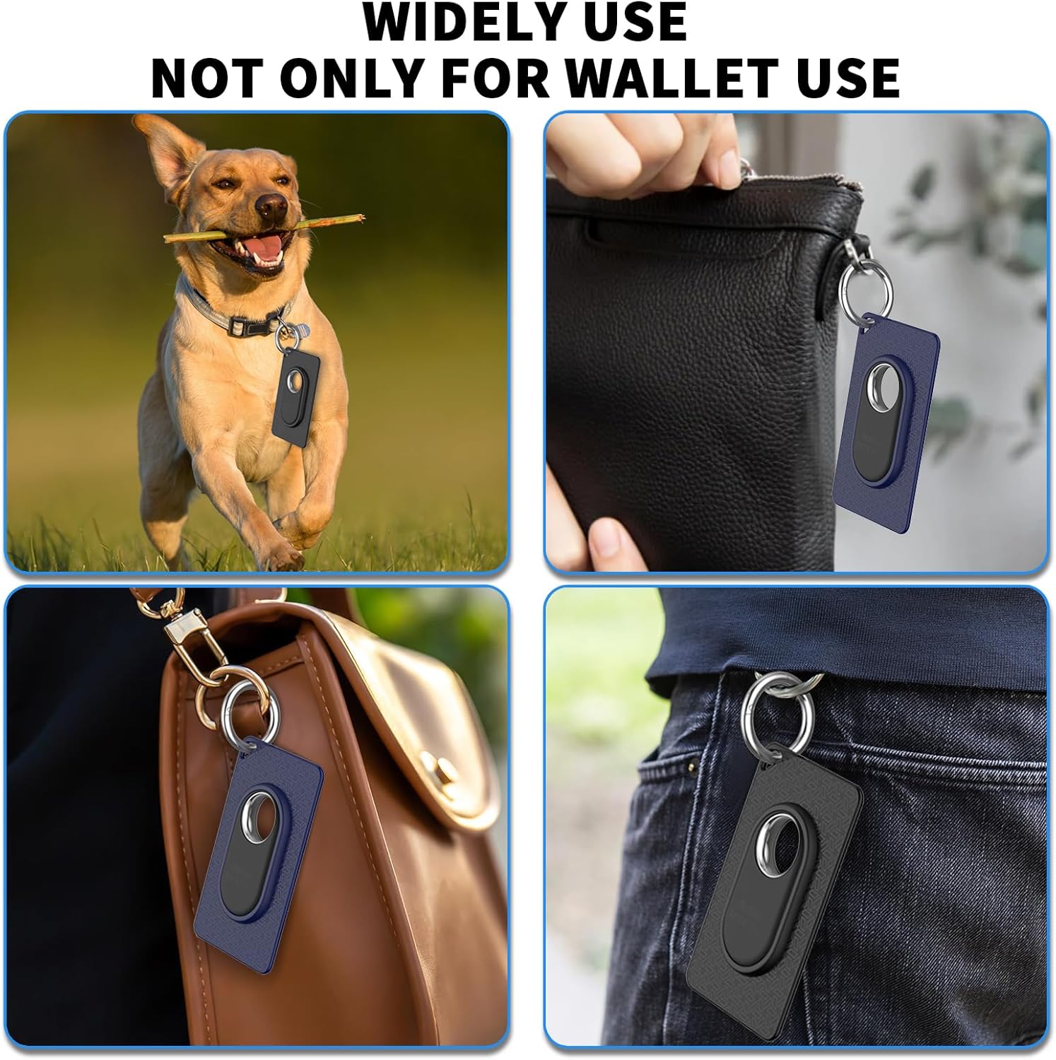 Paquete de 2 fundas para tarjetas para Galaxy SmartTag2, funda ultradelgada para SmartTag2, funda para tarjetas Smart Tag 2 de TPU suave para