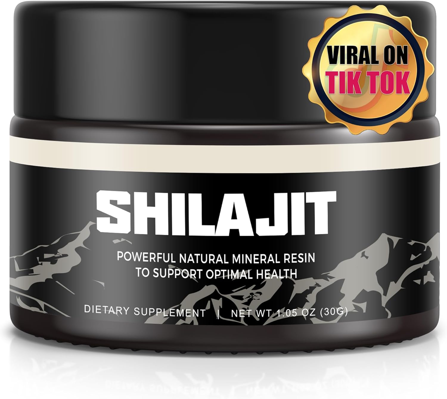 Shilajit – Resina Shilajit orgánica pura del Himalaya  Suplemento 100% Shilajit de grado dorado  Resina Shilajit natural con más de 85 minerales