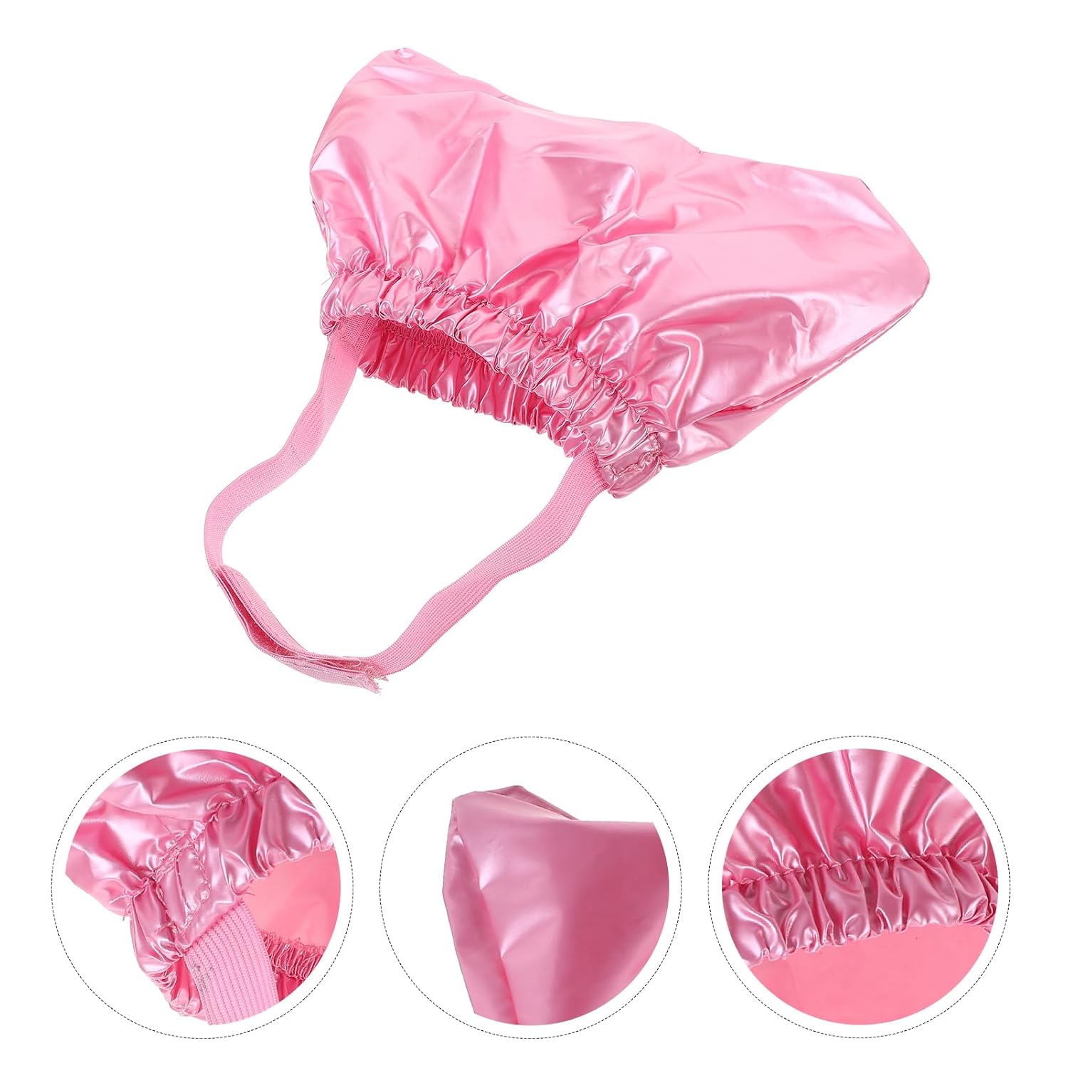 VILLCASE Gorro de ducha para perros y gatos, gorro de ducha para mascotas, cubiertas para orejas de perro que sobresalen para baño, protección para